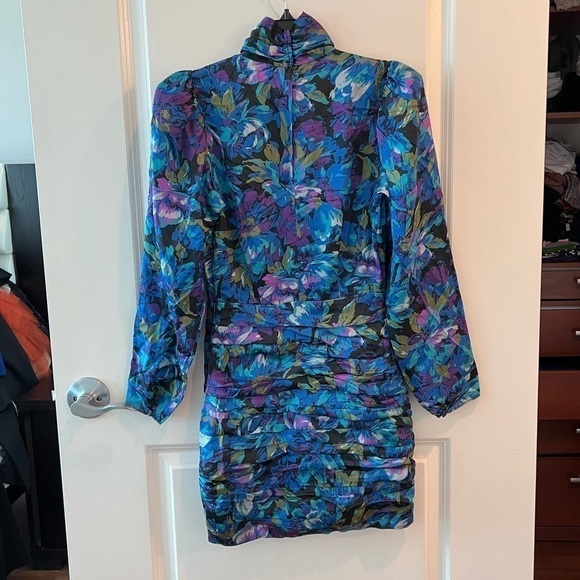 RONNY KOBO Annika Floral High Neck Mini Dress - Picture 10 of 16
